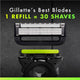 GilletteLabs 5-Blade Universal Razor Refills, 12 Pack for Heated & Exfoliating – view 7 - Auzzistore