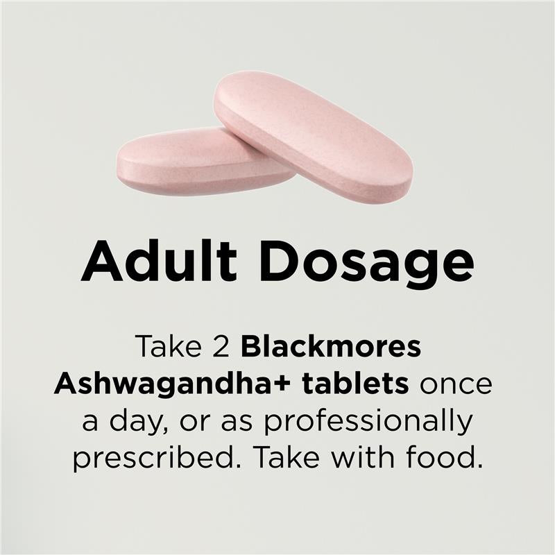 Blackmores Ashwagandha + - 60 Tablets for Stress Relief - Auzzi Store