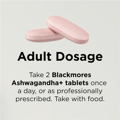 Blackmores Ashwagandha + - 60 Tablets for Stress Relief - Auzzi Store