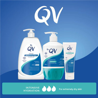 QV Feet Heel Balm 100g - Urea-Free Moisturizer for Dry, Cracked Heels