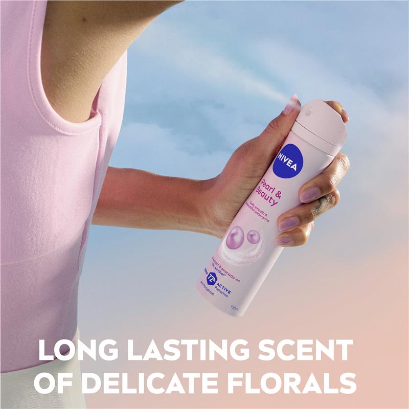 NIVEA Pearl & Beauty 72H Anti-Perspirant Deodorant Aerosol 250ml
