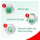 Colgate Plax Alcohol Free Antibacterial Mouthwash 60mL - Freshmint – view 7 - Auzzistore