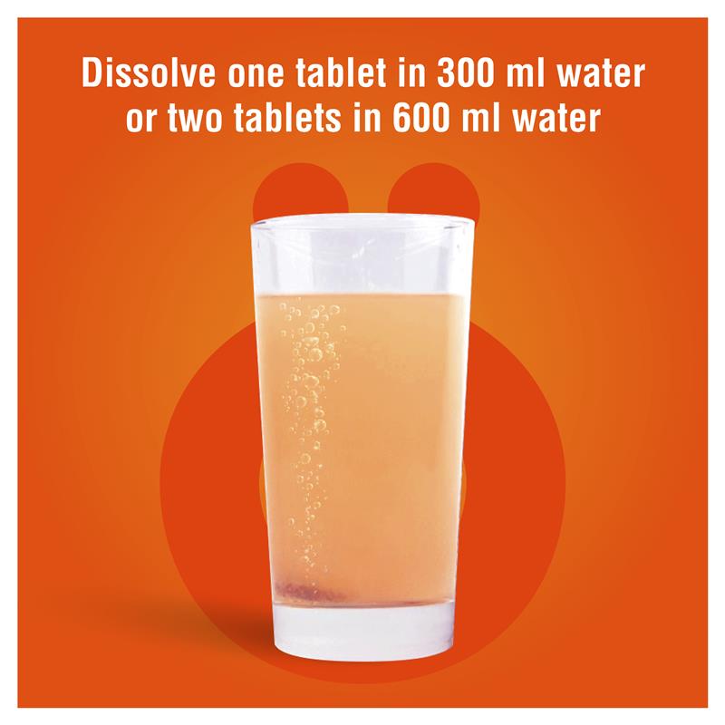 Voost Sport Orange Effervescent 10 Tablets - Hydration Support Supplement