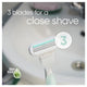 Gillette Venus Smooth Sensitive Razor Handle + 2 Refills – view 7 - Auzzistore