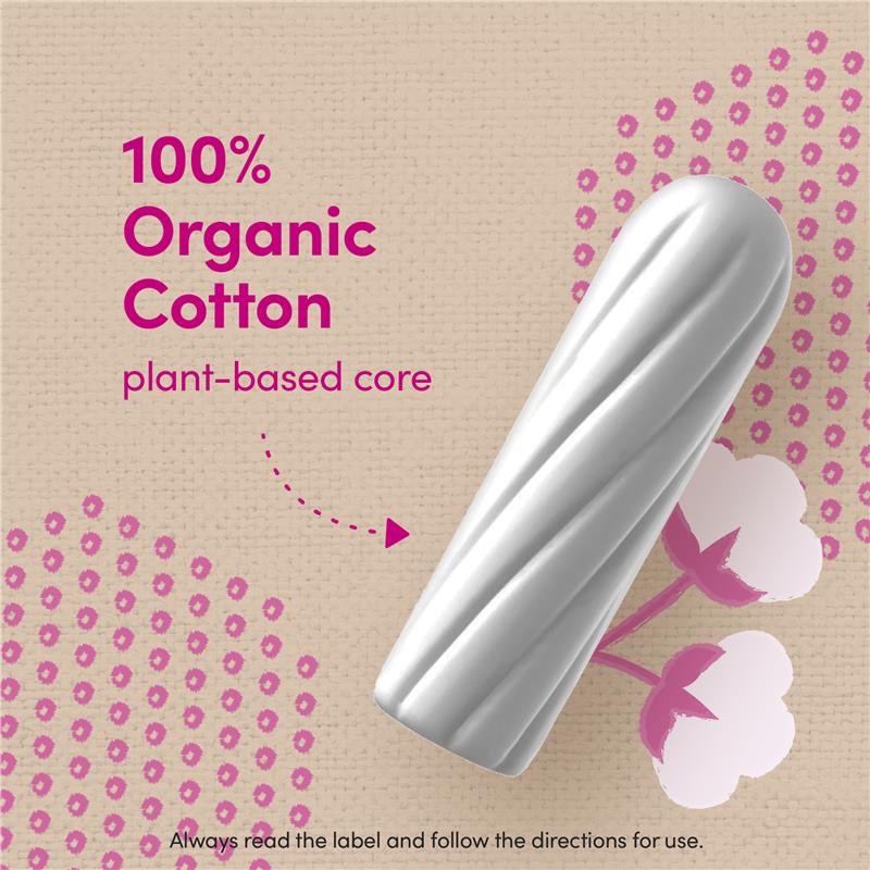 Carefree Organic Tampon Regular 16