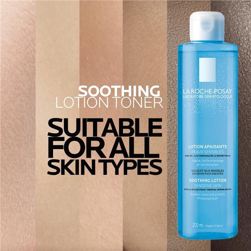 La Roche-Posay Soothing Toner 200ml - Gentle Makeup Remover for Sensitive Skin-Auzzi Store