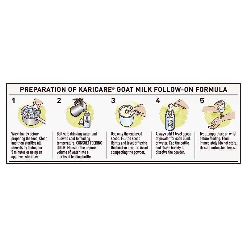 Karicare Goat Milk Follow On Formula 900g - Tailored Nutrition for Growing Babies