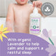 Gaia Natural Baby Sleeptime Bath Wash 500ml - Gentle & Calming – view 7 - Auzzistore