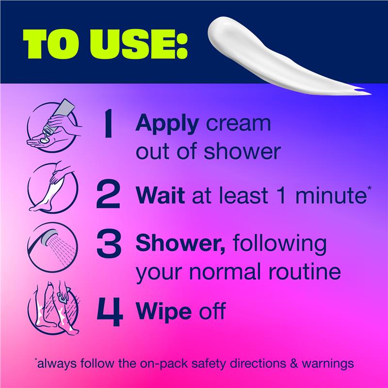 Nair Sensitive Shower Hair Removal Cream 357g - Effortless Hair Removal - Auzzi Store