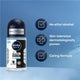 NIVEA Men Black & White Anti-Stain Roll-On Deodorant 72H, 50ml – view 7 - Auzzistore