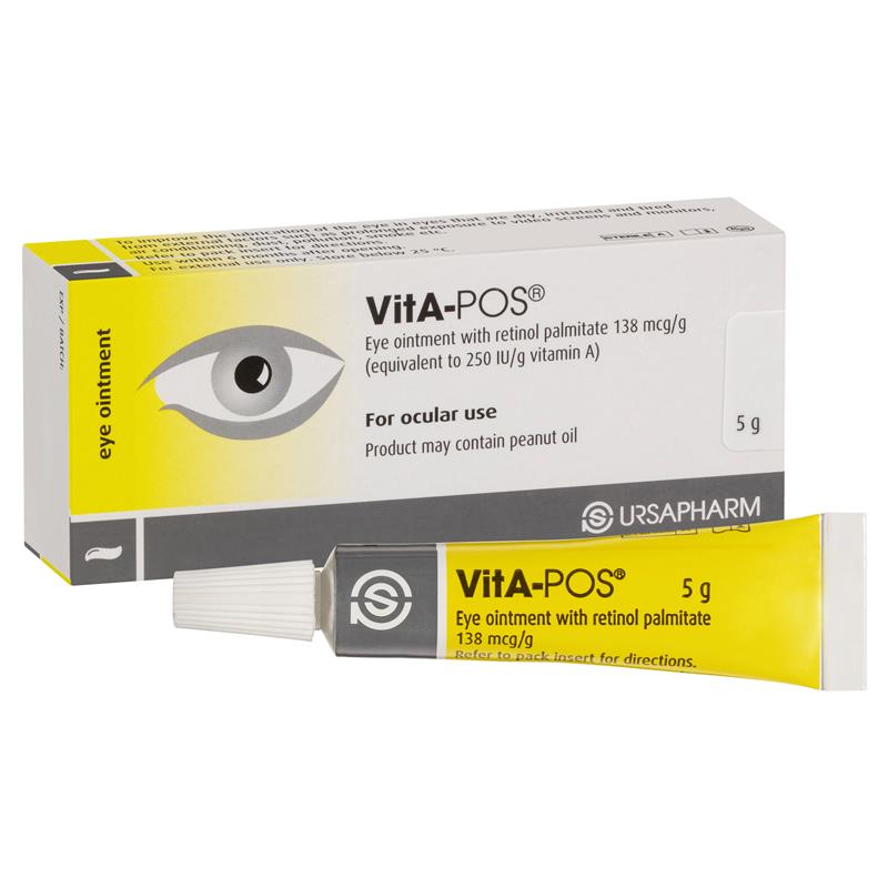 VitA-POS Eye Ointment 5g - Nighttime Relief for Dry Eyes - Auzzi Store