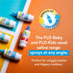 FLO Baby Saline Nasal Spray - 15ml Gentle Relief – view 7 - Auzzistore