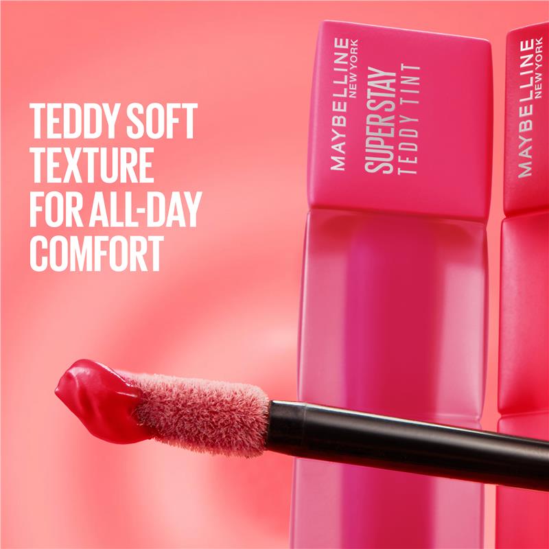 Maybelline Superstay Teddy Tint Lipstick The A+
