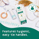 Gaia Natural Baby Biodegradable Nappy Bags 50 Pack - Eco-Friendly & Compostable – view 8 - Auzzistore