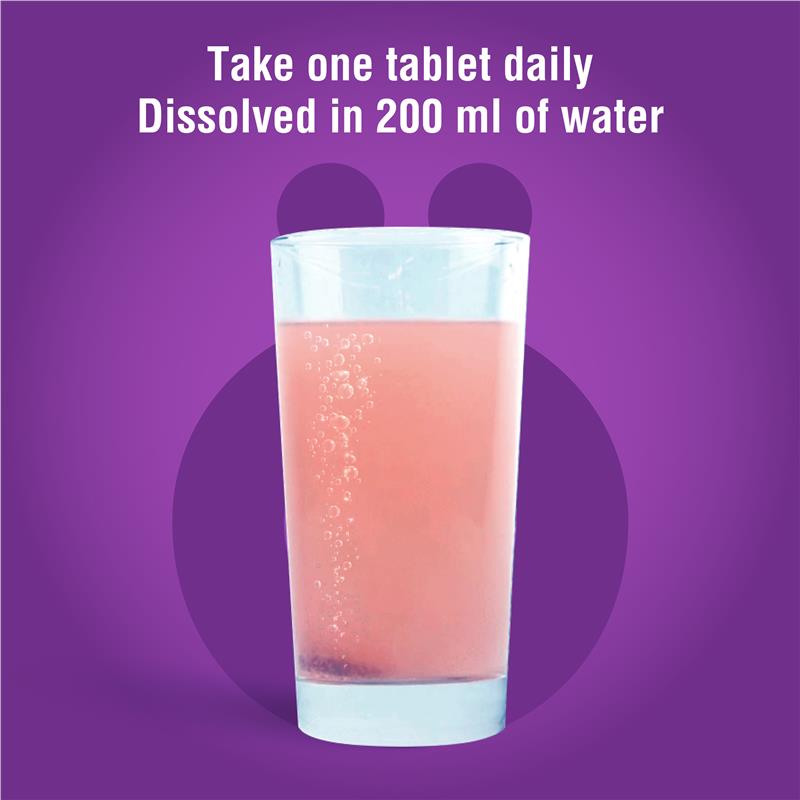 Voost Vitamin D Effervescent Tablets – 20 Berry, Bone & Immune Support