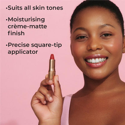 MCoBeauty Creme Matte Luxe Lipstick Prance Proudly