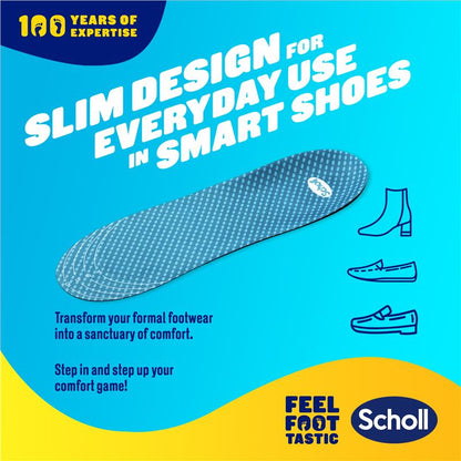 Scholl Gel Activ Formal Insole with GelWave™ Memory Foam – Small