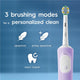 Oral-B Pro 300 Electric Toothbrush - Everyday Clean Lilac – view 7 - Auzzistore