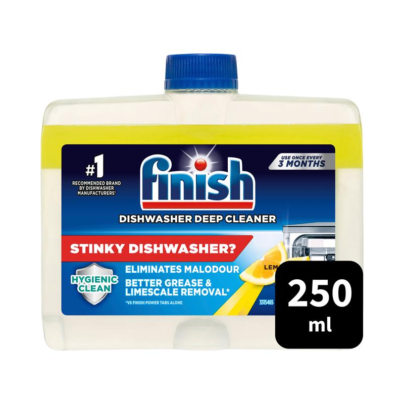 Finish Dishwasher Cleaner Lemon 250mL - Powerful Deep Clean-Auzzi Store