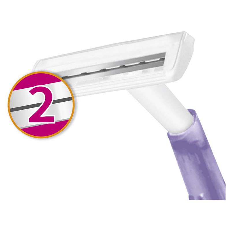 BIC Twin Blade Lady Disposable Razor for Women