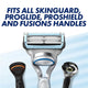 Gillette SkinGuard Sensitive Razor Cartridges – 8 Pack, 5-Blade Compatible – view 7 - Auzzistore