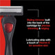 Schick Hydro 6 Razor Kit with 3 Refills, Diamond Blades & Trimmer – view 7 - Auzzistore