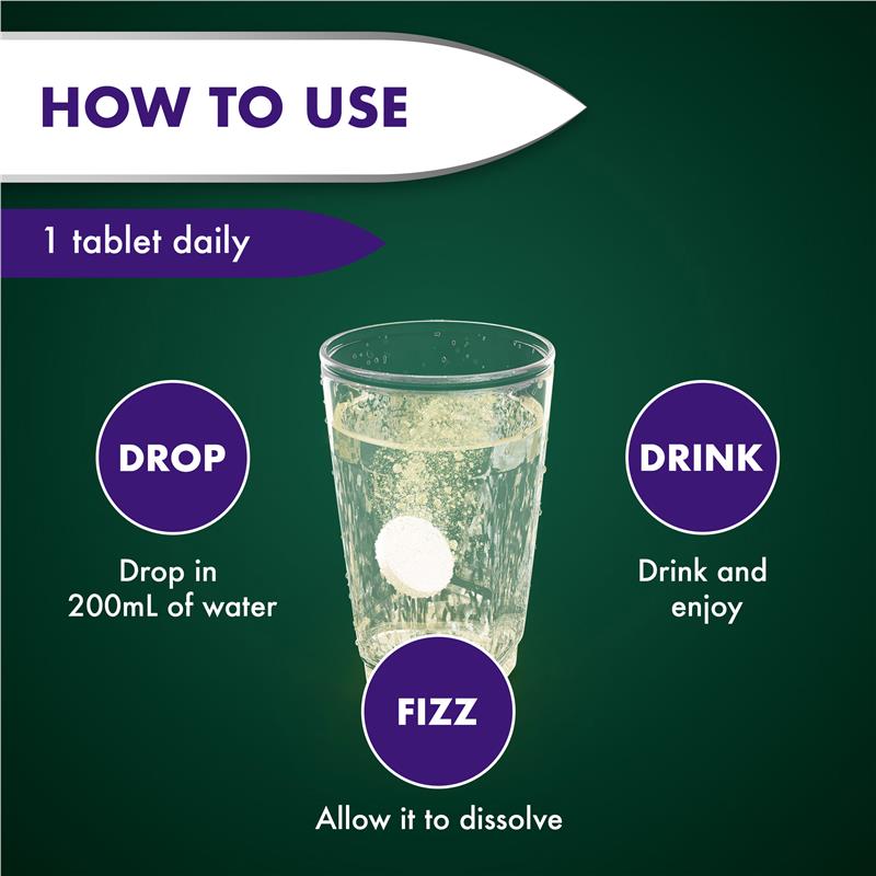 Nature's Own Magnesium + Passionflower Sleep Effervescent Tablets - 20