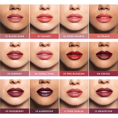 Nude by Nature Creamy Matte Lipstick 03 Rose Quartz