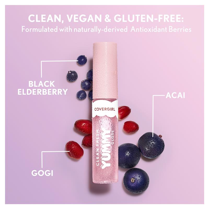 Covergirl Clean Fresh Yummy Gloss #400 Glamingo Pink