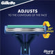 Gillette Blue II Plus Disposable Razors - 20 , 17+3 Blades, Aloe Lubrastrip – view 7