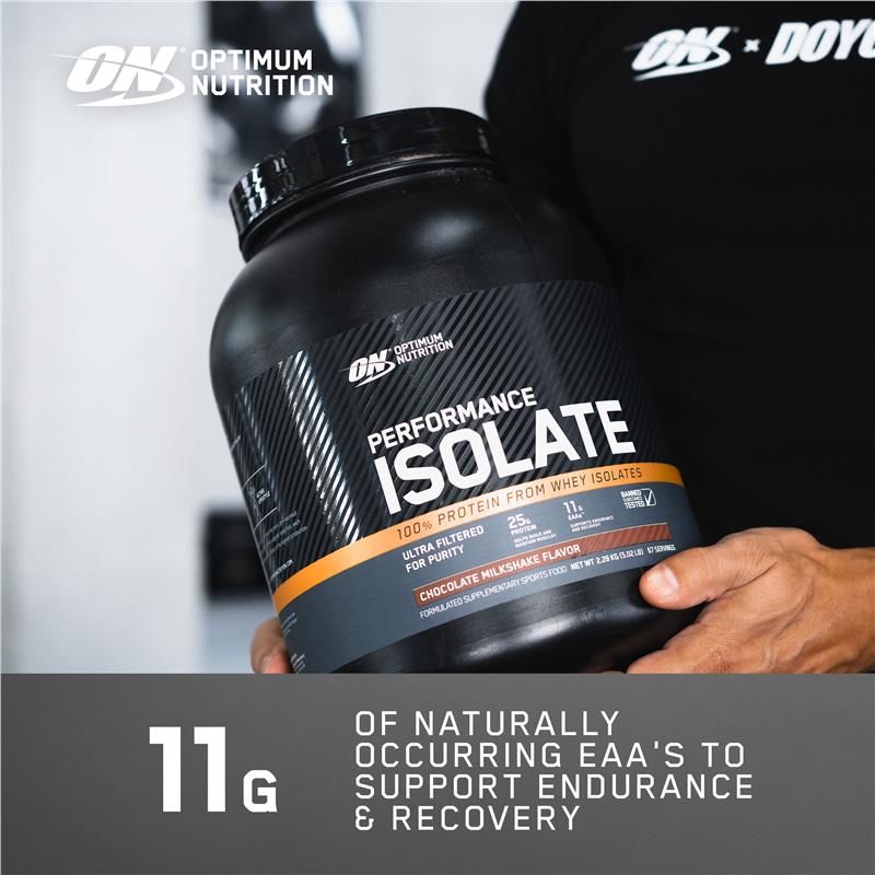 Optimum Nutrition Performance Isolate Vanilla Softserve 2.27kg - Premium Whey Protein