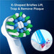 Oral-B Cross Action Clean Electric Toothbrush Refills 5 Pack – view 7
