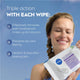NIVEA 3in1 Sensitive Cleansing Wipes 25 Pack - Gentle Makeup Removal – view 7