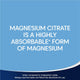 Bioglan Active Magnesium Citrate 200 Tablets – view 7 - Auzzistore