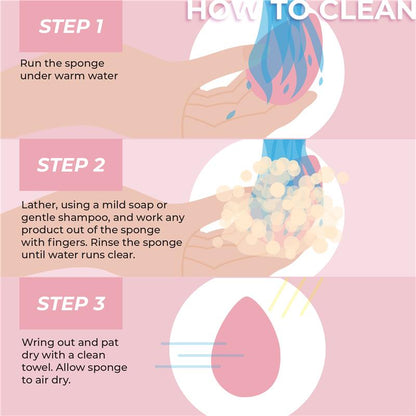 MCoBeauty Dual-Density Blender Sponge