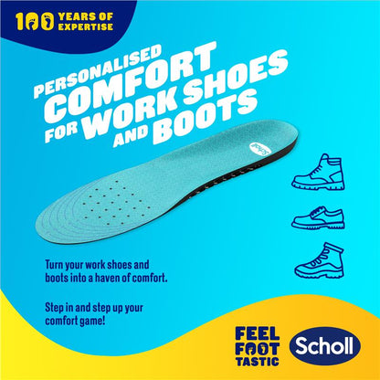 Scholl GelActiv® Work & Boot Insoles - Small, All-Day Support