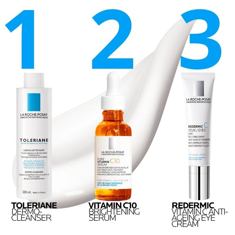 La Roche-Posay Redermic Vitamin C Anti-Ageing Eye Cream - 15ml-Auzzi Store