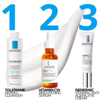 La Roche-Posay Redermic Vitamin C Anti-Ageing Eye Cream - 15ml-Auzzi Store