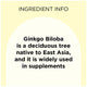 GO Healthy Ginkgo Biloba 9000mg Extract, 60 Veg Capsules 1-A-Day – view 7 - Auzzistore