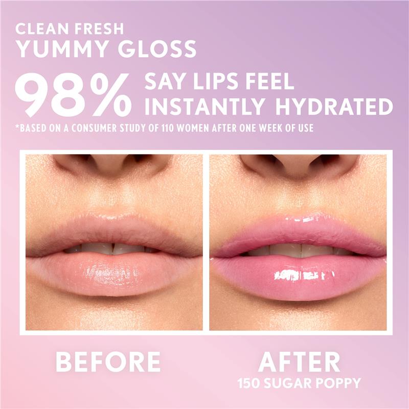 Covergirl Clean Fresh Yummy Gloss #150 Sugar Poppy
