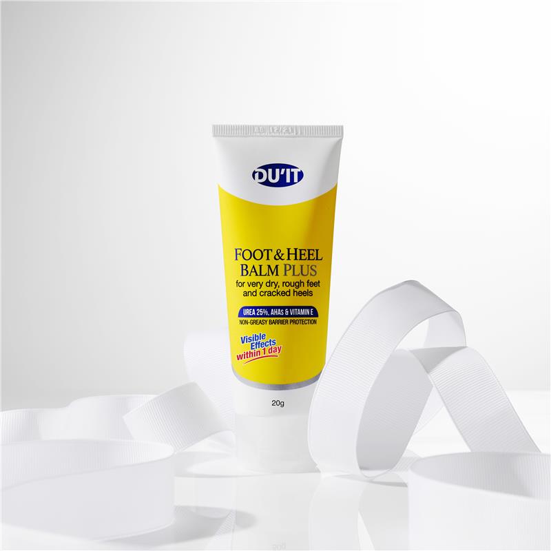 DU'IT Foot & Heel Balm Plus 20g with 25% Urea for Cracked Heels