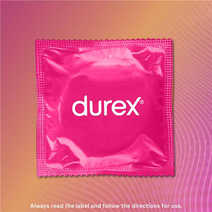 Durex Pleasure Me Ribbed Dotted Latex Condoms 12 Pack