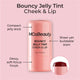 MCoBeauty Bouncy Jelly Tint Cheek & Lip Coral Pop – view 7