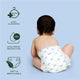Tooshies Eco Nappies with Organic Bamboo Size 3 Crawler 6-11kg, 44 Pack - Perfect for Active Babies – view 9 - Auzzistore