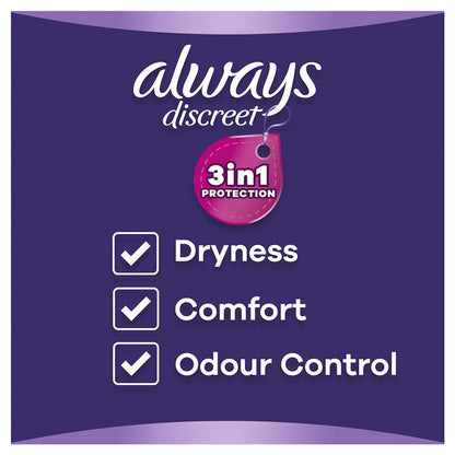 Always Discreet Level 6 Incontinence Underwear Large 8-Pack