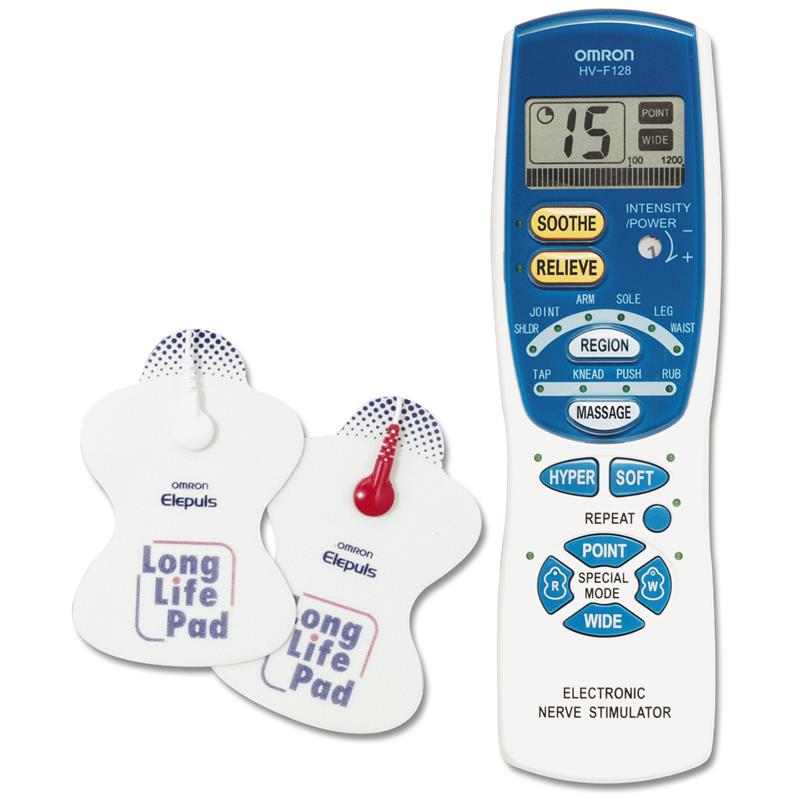 Omron TENS Unit HVF-128 - Premium Drug-Free Pain Relief Device-Auzzi Store