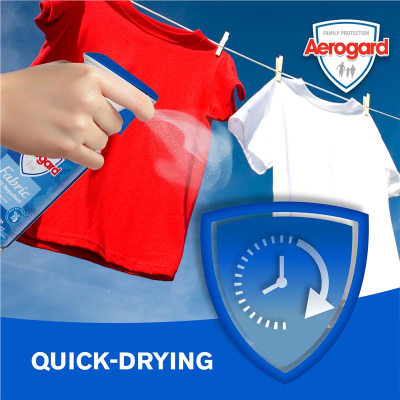 Aerogard Fabric Insect Repellent Odourless Spray 150g - 6 Hours of Protection - Auzzi Store