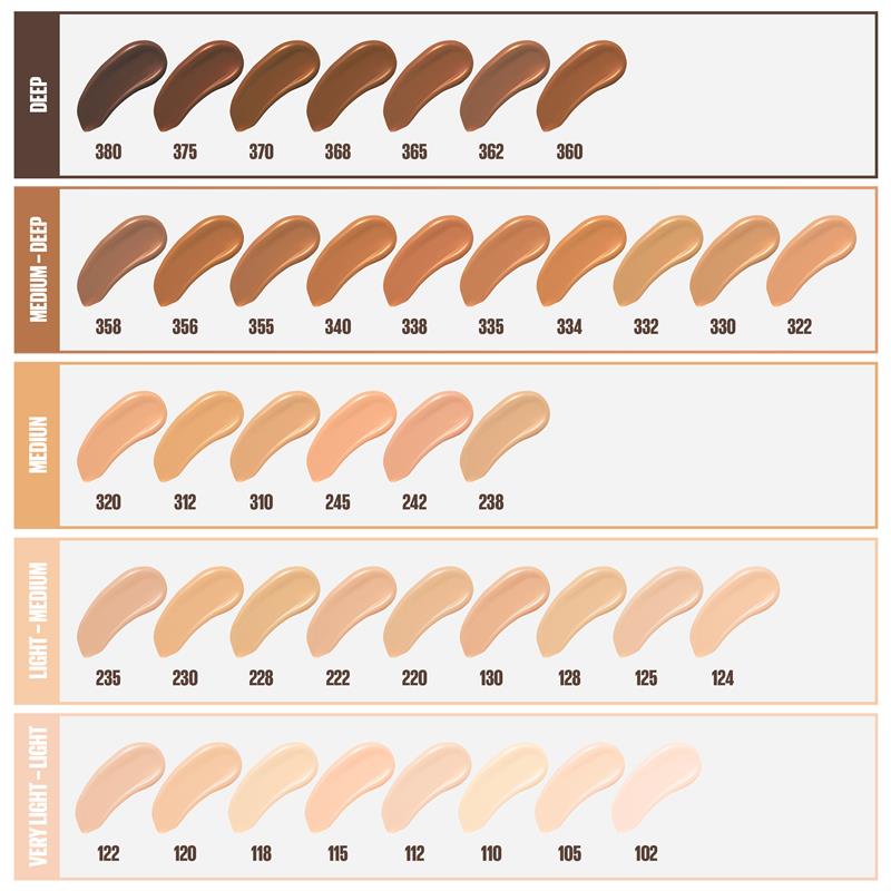Maybelline Fit Me Matte & Poreless Mattifying Liquid Foundation - Warm Sun 334