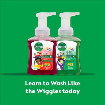 Dettol Kids The Wiggles Colour Foaming Hand Wash Aloe Vera 250ml