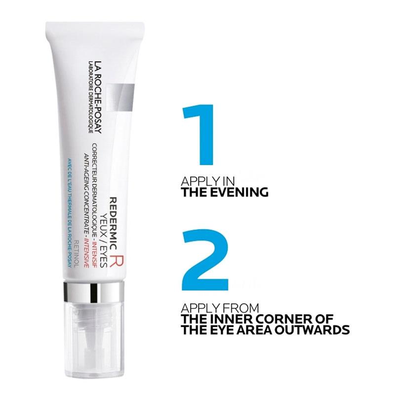 La Roche-Posay Redermic R Anti-Ageing Eye Cream 15ml - Retinol Eye Treatment-Auzzi Store